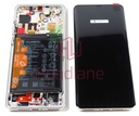 Huawei P30 Pro LCD Display / Screen + Touch + HB486486ECW Battery - Silver (B Grade)