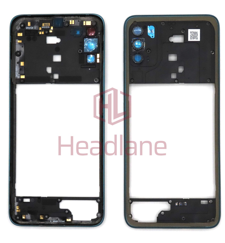 Motorola XT2137 Moto G50 Middle Cover / Chassis - Blue