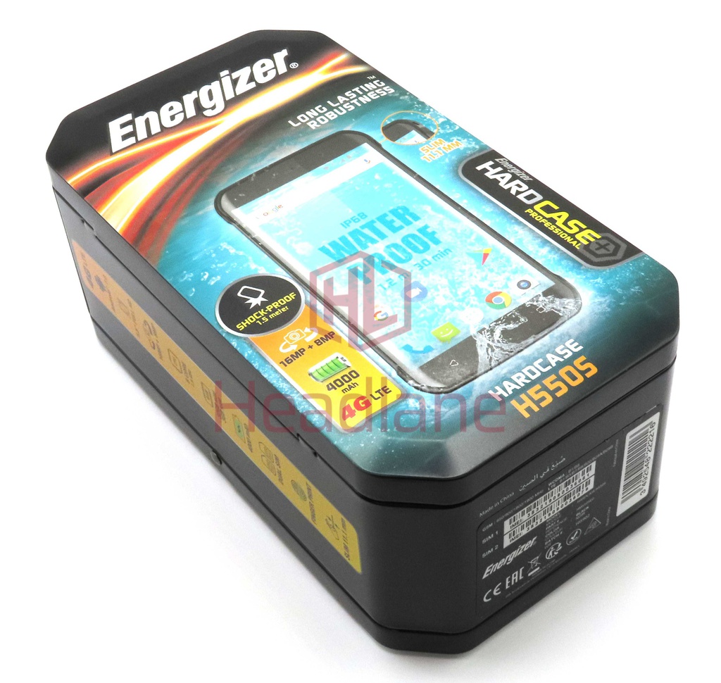 Energizer Hardcase H550S Mobile Phone (New - Retail Packed)