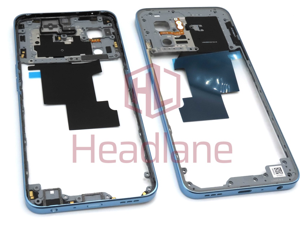 Oppo CPH2339 A77 5G Middle Cover / Chassis - Blue