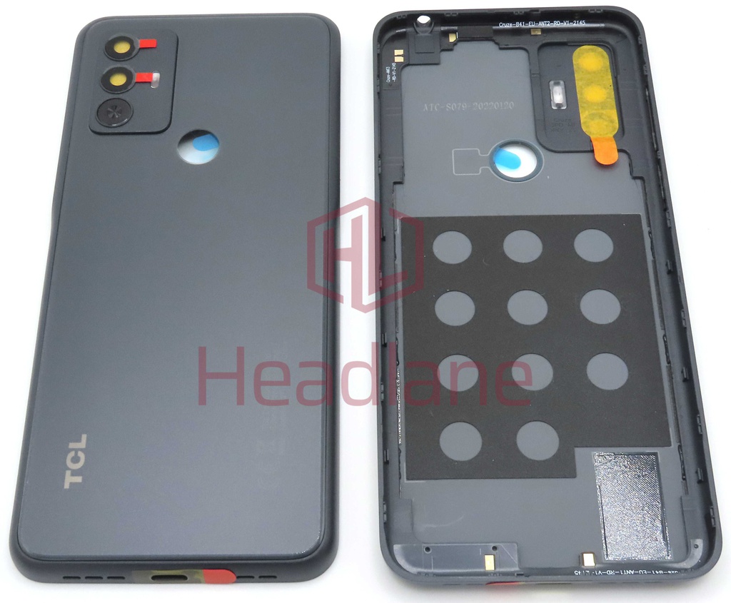 TCL 6127A 30E Back / Battery Cover - Grey