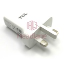 TCL ICS01 UC13UK 10W 5V 2A USB-A Charger Head - White (UK 3 Pin)