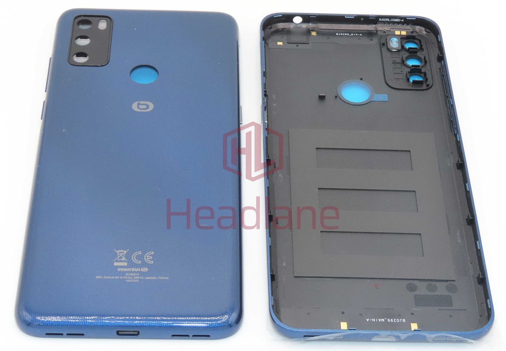 Alcatel 6065D 3L (2021) Back / Battery Cover - Blue