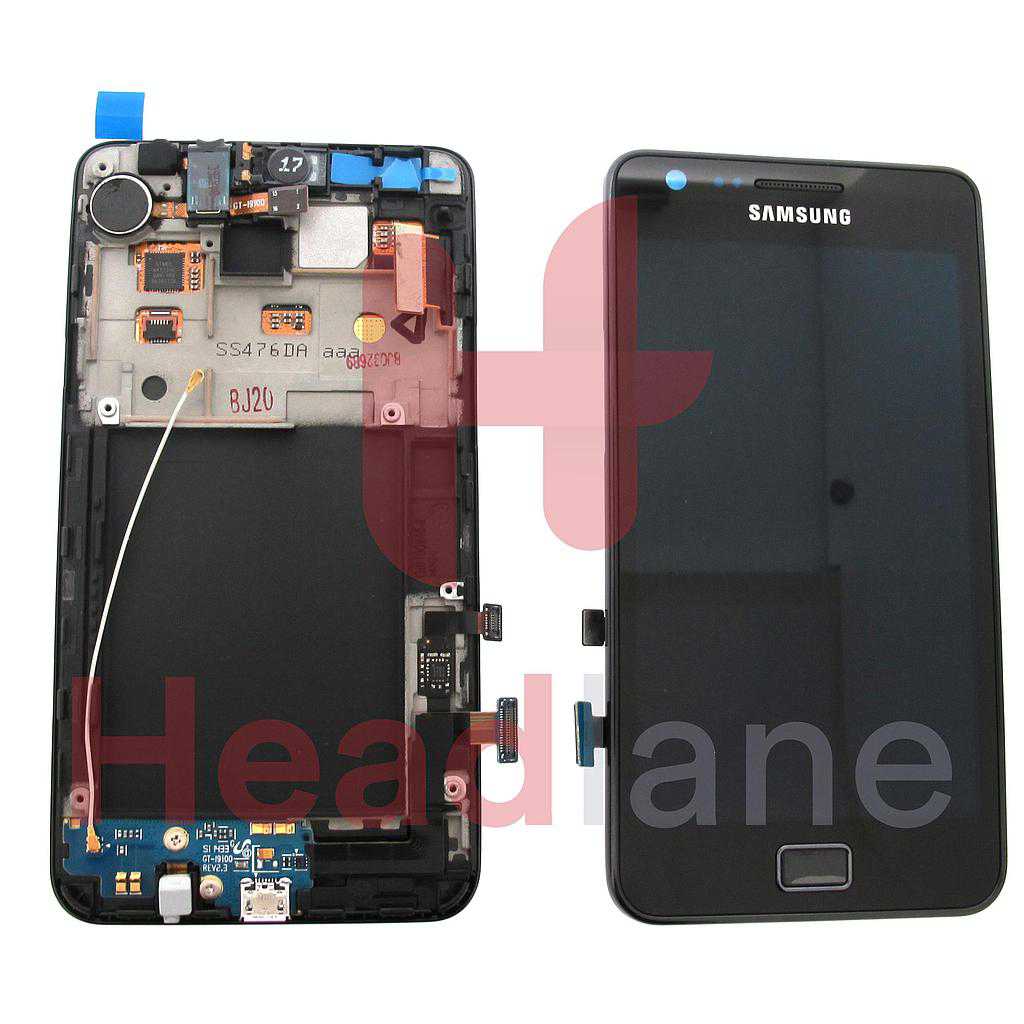 Samsung GT-I9100 Galaxy S2 LCD Display / Screen + Touch - Black