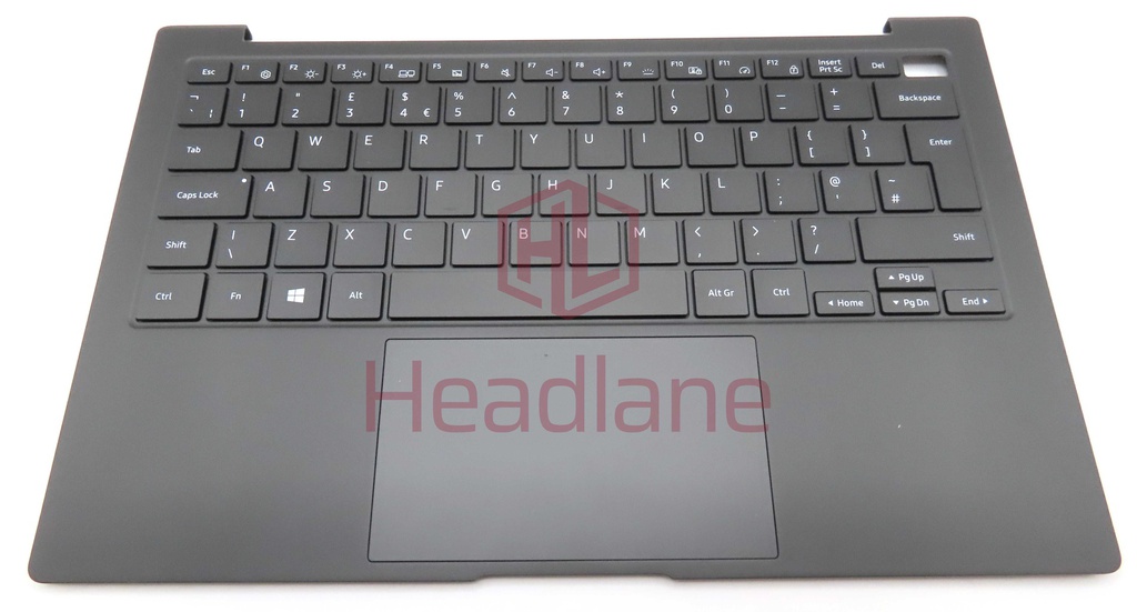 Samsung NP750XDA NP755XDA Galaxy Book 15&quot; /4G Top Cover + Touchpad + Keyboard - Blue (UK QWERTY)