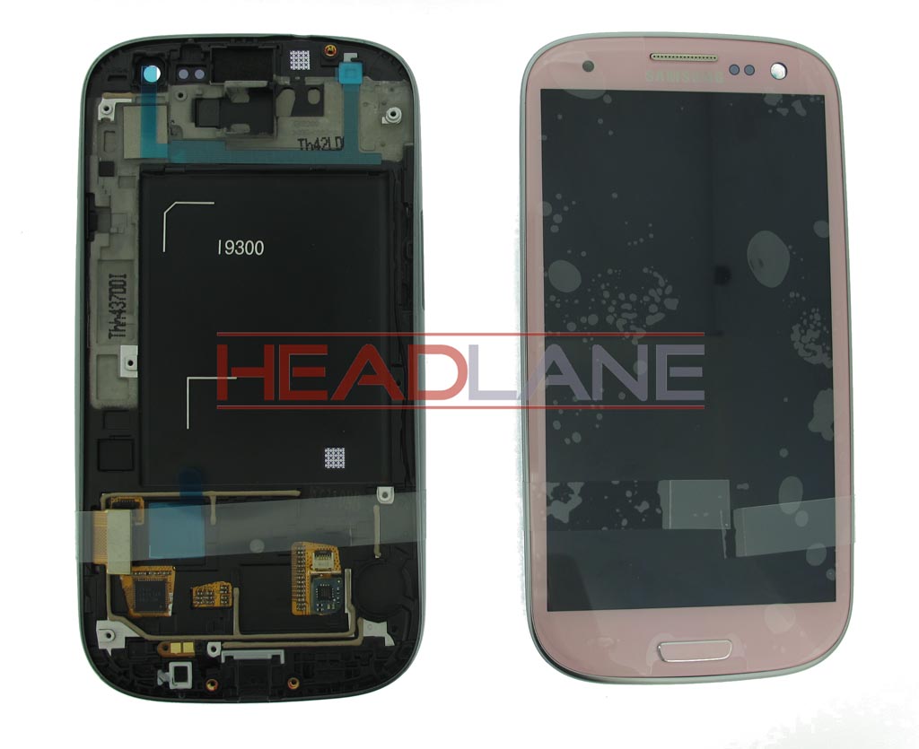 Samsung GT-I9300 Galaxy S3 LCD Display / Screen + Touch - Pink