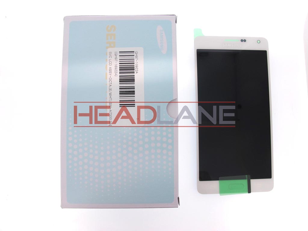 Samsung SM-A700 Galaxy A7 LCD Display / Screen + Touch - White