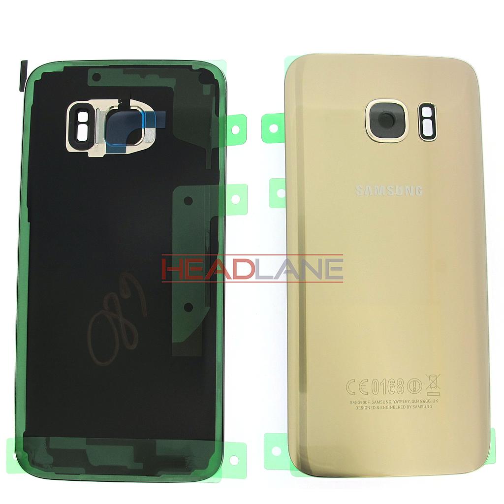 Samsung SM-G930F Galaxy S7 Battery Cover - Gold