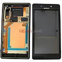 [78P7550002N] Sony D2403 / D2406 Xperia M2 Aqua LCD Display / Screen + Touch - Black