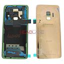 [GH82-15875E] Samsung SM-G960F Galaxy S9 Hybrid SIM Battery Cover - Gold