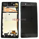 [1302-4791] Sony F5121 / F5122 Xperia X LCD Display / Screen + Touch - Black