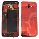 [GH82-17868B] Samsung SM-J610 Galaxy J6+ (2018) Back / Battery Cover - Red