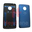 [5S58C08621] Lenovo / Motorola XT1675 XT1676 Moto G5 Back / Battery Cover - Blue