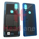 [5S58C14361] Lenovo / Motorola XT1970 One Vision Back / Battery Cover - Blue