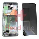[GH82-22327B] Samsung SM-G988 Galaxy S20 Ultra LCD Display / Screen + Touch - Grey