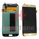 [GH96-09785A] Samsung SM-G935 Galaxy S7 Edge LCD Display / Screen + Touch - Gold (No Frame)