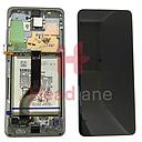 [GH82-22142E] Samsung SM-G986 Galaxy S20+ 5G LCD Display / Screen + Touch + Battery Assembly - Grey (Verizon Version)