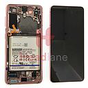 [GH82-24716D] Samsung SM-G991 Galaxy S21 5G LCD Display / Screen + Touch + Battery - Phantom Pink