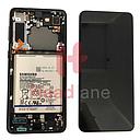 [GH82-24555A] Samsung SM-G996 Galaxy S21+ 5G LCD Display / Screen + Touch + Battery - Phantom Black