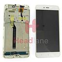 [5604100130B6] Xiaomi Redmi 5A LCD Display / Screen + Touch - White