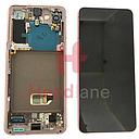 [GH82-24544D] Samsung SM-G991 Galaxy S21 5G LCD Display / Screen + Touch - Phantom Pink