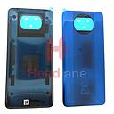 [55050000H46D] Xiaomi Poco X3 NFC Back / Battery Cover - Blue