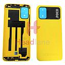 [55050000QL9X] Xiaomi Poco M3 Back / Battery Cover - Yellow