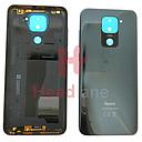 [55050000JD6D] Xiaomi Redmi Note 9 Back / Battery Cover - Black