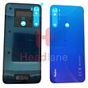 [550500012X1Q] Xiaomi Redmi Note 8 (2021) Back / Battery Cover - Blue