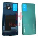 [550500012L9X] Xiaomi Redmi Note 10 5G Back / Battery Cover - Green