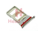 [482000007T3W] Xiaomi Mi 11i SIM Card Tray - Silver