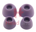 [GH98-47838C] Samsung SM-R510 Galaxy Buds2 Pro Earbud Tips - Bora Purple