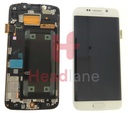 [GH97-17317B] Samsung SM-G925F Galaxy S6 Edge LCD Display / Screen + Touch - White