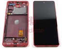 [GH82-31328E] Samsung SM-G780 Galaxy S20 FE 4G LCD Display / Screen + Touch - Cloud Red