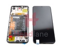 [0235ACDQ] Honor X8 4G LCD Display / Screen + Touch + Battery Assembly - Black