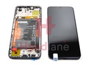 [0235ACDR] Honor X8 4G LCD Display / Screen + Touch + Battery Assembly - Blue