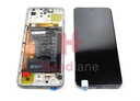 [0235ACDS] Honor X8 4G LCD Display / Screen + Touch + Battery Assembly - Silver