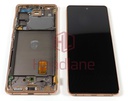 [GH82-24214F-NB] Samsung SM-G781 Galaxy S20 FE 5G LCD Display / Screen + Touch - Cloud Orange (No Box)