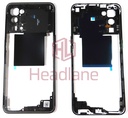 [4906563] Oppo CPH2145 Reno5 5G / Find X3 Lite 5G Middle Cover / Chassis - Black