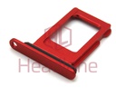 [923-05073] Apple iPhone 12 SIM Card Tray - Red (Original / Service Stock)