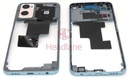 [4130065] Oppo CPH2333 A96 Middle Cover / Chassis - Blue