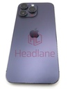 [IP14PMBH-DP-B] iPhone 14 Pro Max Back / Battery Cover + Small Parts - Purple (Pulled - Grade B)