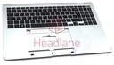 [BA97-13137A] Samsung NP960QGK Galaxy Book4 Pro 360 16&quot; Top Cover + Keyboard - Platinum Silver (UK QWERTY)