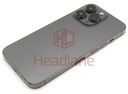 [IP13PRBH-GR-A] iPhone 13 Pro Back / Battery Cover + Small Parts - Graphite (Pulled - Grade A)