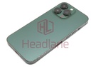 [IP13PRBH-AG-A] iPhone 13 Pro Back / Battery Cover + Small Parts - Green (Pulled - Grade A)