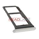 [GH98-41557B] Samsung SM-G955 Galaxy S8+ SIM Card Tray - Silver